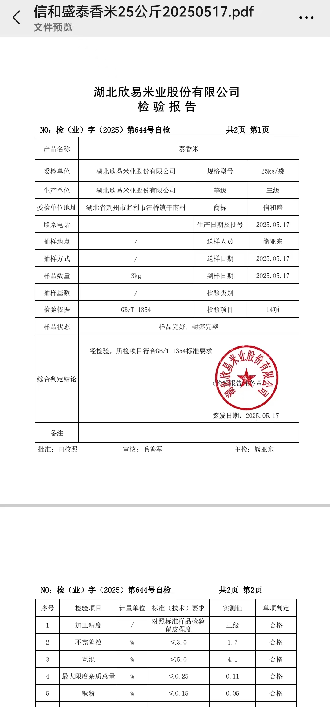 2025-05-17信和盛泰香米25kg